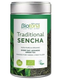 Traditional Sencha Te Verde 80Gr. Bio Vegan de Biotona 2