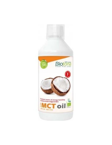 Pure Mct Oil Aceite De Coco 500Ml. Bio de Biotona