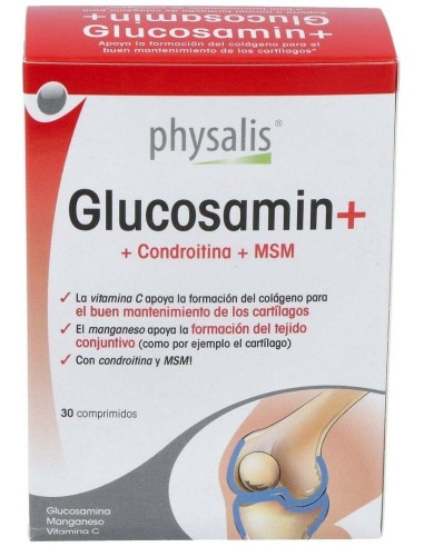 Glucosamin+Condroitina+Msm 60Comp. de Physalis