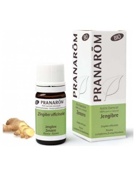 Jengibre Rizoma Aceite Esencial Bio 5Ml. de Pranarom Aceites