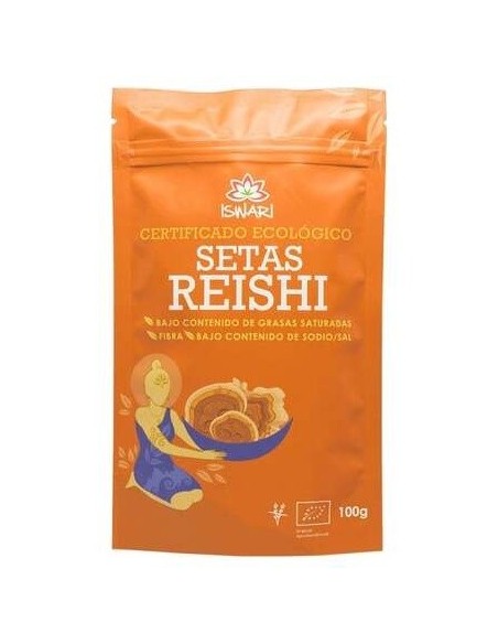 Setas Reishi Superalimento 100Gr. Bio de Iswari