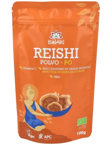 Setas Reishi Superalimento 100Gr. Bio de Iswari