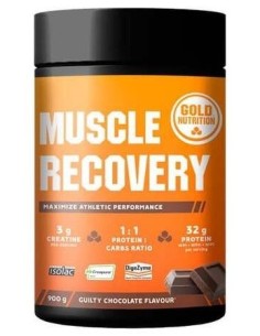 Muscle Recovery Chocolate 900Gr. de Gold Nutrition 2