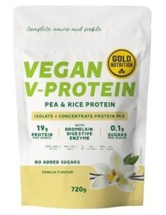 V-Protein Vainilla 720Gr. de Gold Nutrition 2