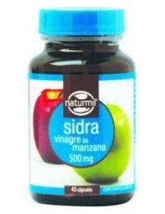 SIDRA (Vinagre de manzana) 500 mg cápsulas de NAturmil 2