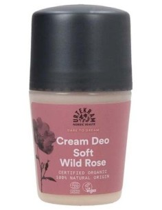 Soft Wild Rose Desodorante Roll-On 50Ml. Eco Vegan de Urtekram 2