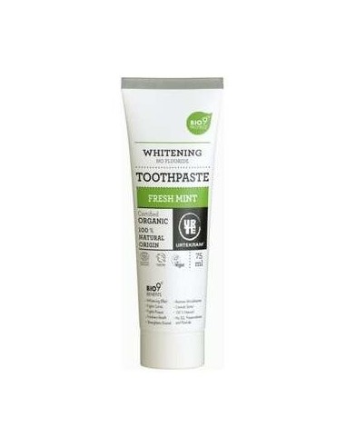 Dentifrico Menta Fresca 75Ml. Eco Vegan de Urtekram