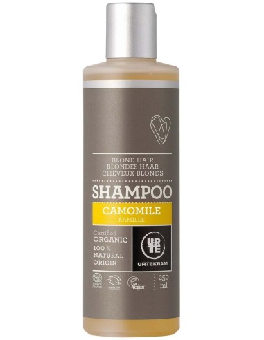 Champu Manzanilla Cabello Claro 250Ml. Ecovegan de Urtekram