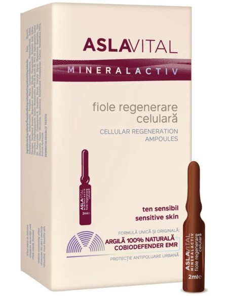 Ampollas Regeneracion Celular 7Amp. de Asla Vital (Dra. Ana Aslan)