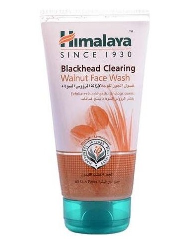 Limpiador Facial Nuez Puntos Negros-Espinillas 150 de Himalaya
