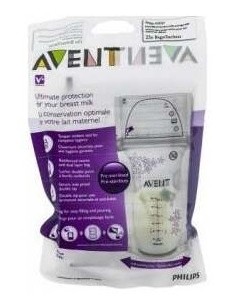 Bolsas Para Leche Materna 180Ml/25Ud Scf603/25 de Avent 2
