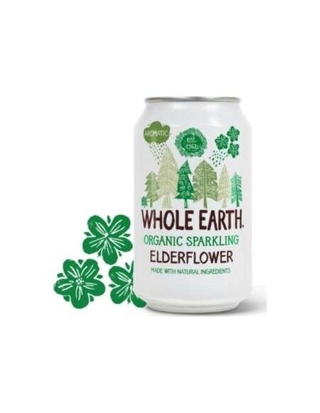 Refresco De Sauco 330Ml. Bio de Whole Earth