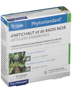 Phytostandard Alcachofa-Rabano Negro 30Comp. de Pileje 2