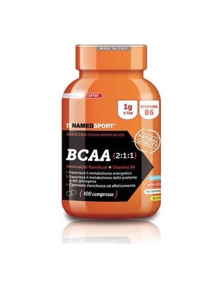 Bcaa 2:1:1 100 Comprimidos Named Sport