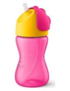 Vaso Con Pajita 300Ml. Rosa Scf798/02 de Avent 2