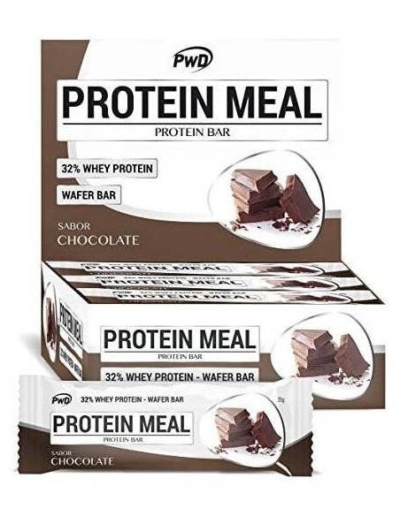Protein Meal Barritas Chocolate 12Uds. Pwd Nutrition