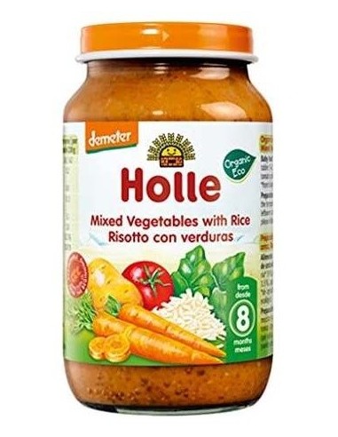 Potito  Verduras Con Arroz 8Meses 220Gr. Demeter de Holle