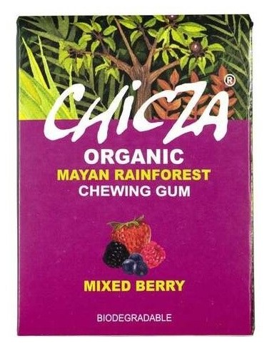 Chicle Organico Sabor Frutas Del Bosque 8Udsx30Gr de Chizca