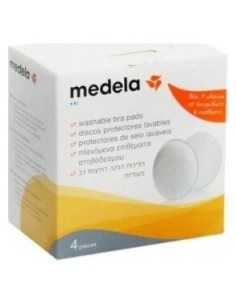Disco Lactancia Absorb Reut Lavable 4Un Ref 80236 de Medela 2