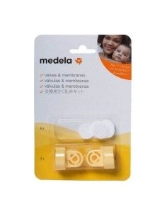 Pack 2 Valvulas + 6 Membranas 0080293 de Medela 2