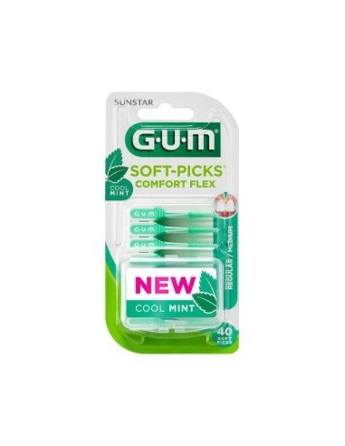 Cepillo Interdental Soft Picks Comfort Flex Verde de Gum