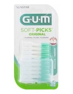 Cepillo Interdental Soft Picks Regular 60Un Verde de Gum 2