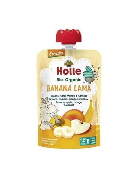 Smoothie Banana Lama Platano 6Meses 100Gr. Demeter de Holle