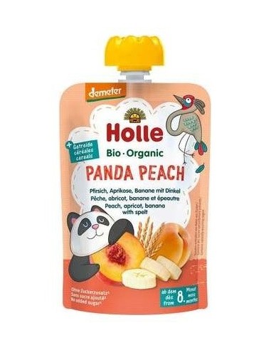 Smoothie Panda Peach Melocoton 8Meses 100G Demeter de Holle