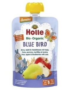 Smoothie Blue Bird Pera-Arandanos 6Meses 100Gr Dem de Holle 2
