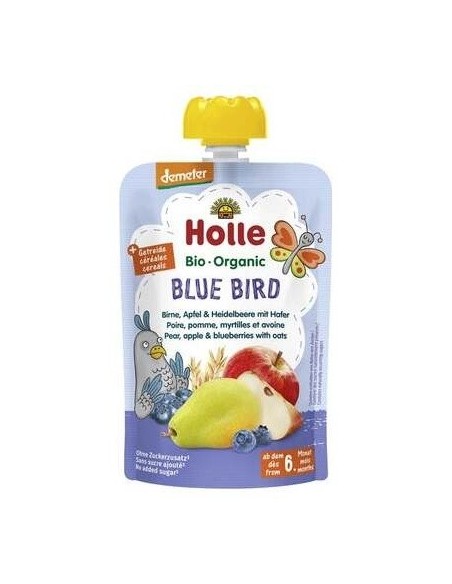 Smoothie Blue Bird Pera-Arandanos 6Meses 100Gr Dem de Holle