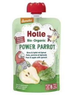 Smoothie Power Parrot Pera-Espinacas 6Meses 100Gr. de Holle 2