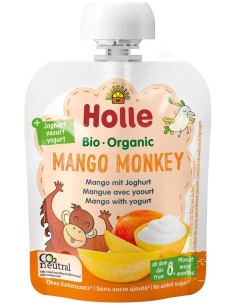 Smoothie Mango Monke Mango Con Yogur 8Meses 85Gr. de Holle 2