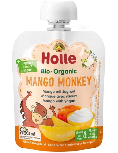 Smoothie Mango Monke Mango Con Yogur 8Meses 85Gr. de Holle