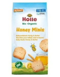 Biscotes De Trigo Con Miel Mini +12Meses 100Gr. de Holle 2