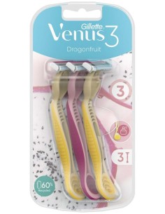 Gillette Maquinilla Desechable Venus3 Dragon 3Ud de Gillette 2