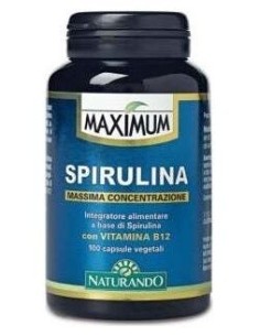 Maximum Spirulina 100Cap. de Naturando 2