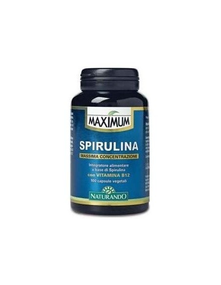 Maximum Spirulina 100Cap. de Naturando