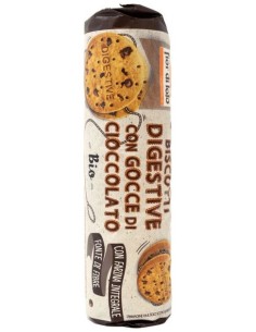 Galletas Digestive Con Chips Choco Tubo 250Gr. Bio de Fior Di Loto 2