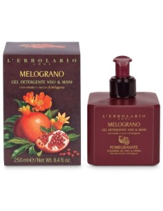 Melograno Gel Detergente Cara Y Manos 250Ml. de L´Erbolario 2