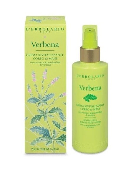 Verbena Crema Cuerpo Y Manos Revitalizante 200Ml. de L´Erbolario