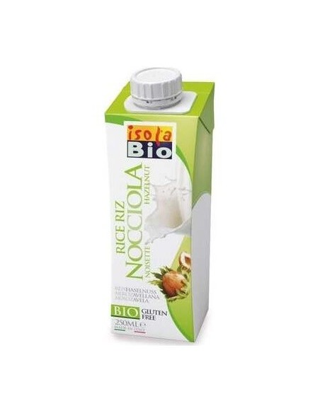Bebida Vegetal De Avellana-Arroz Mini 250M Bio Sg de Isola