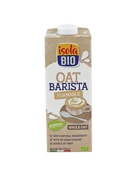 Bebida Vegetal De Avena Barista 1Lt Bio Vegan de Isola