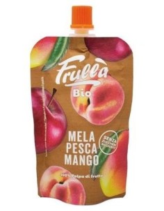 Pure De Manzana Melocoton Y Mango 100 Gramos Bio Frulla 2
