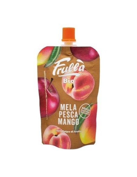 Pure De Manzana Melocoton Y Mango 18 Uds X 100Gr. Bio de Frulla