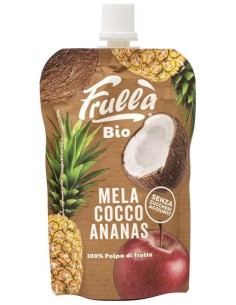 Pure De Manzana Coco Y Piña 18 Uds X  100Gr. Bio de Frulla 2
