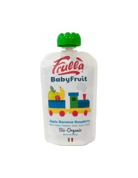 Baby Pure De Manzana Platano Y Frambuesa Pack 10Ud Frulla