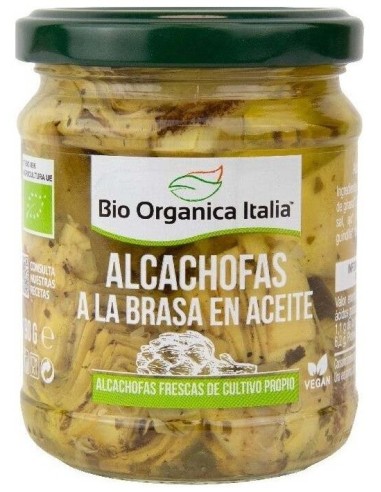 Alcachofas A La Brasa En Aceite 190Gr. Demeter de Bio Organica Italia