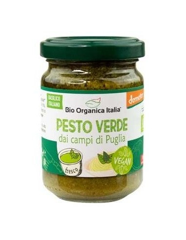 Pesto Basilico 140Gr. Demeter Vegan de Bio Organica Italia