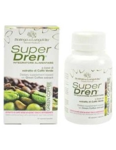 Super Dren Capsulas Cafe Verde 60Cap. de Bottega Di Lungavita 2