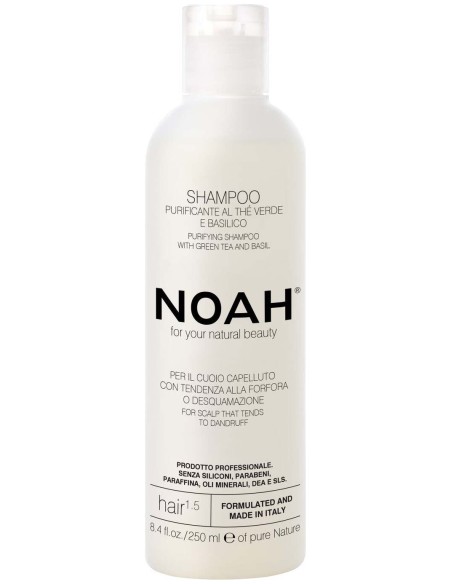 Champu Purificante Con Te Verde Y Albahaca 250Ml. de Noah